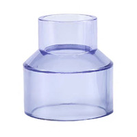 Clear PVC Reducer Coupling
