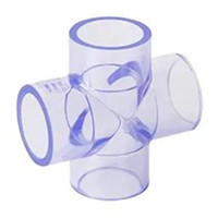 Clear PVC Cross